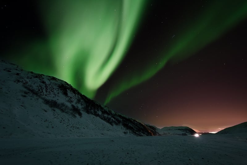 Aurora Borealis Night Sky
